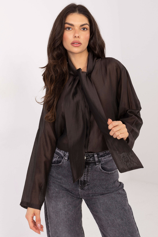 Marškiniai IT tamsiai rudi