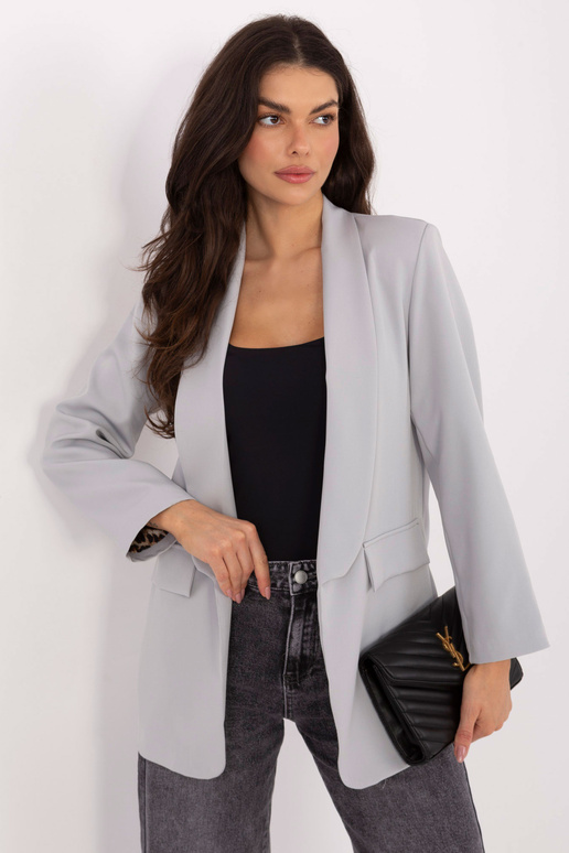 Šviesiai pilkas švarkas