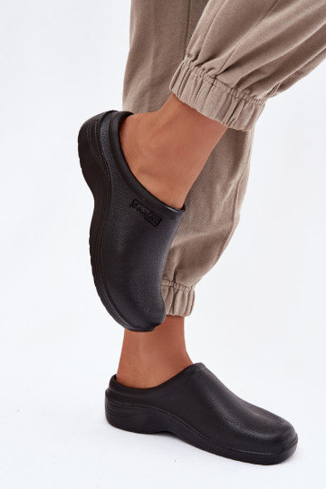  Šlepetės   Juodos spalvos Parissa