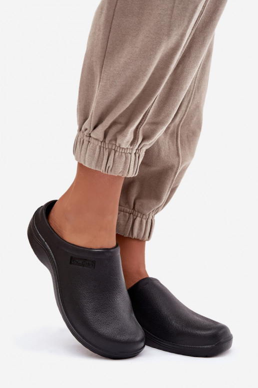  Šlepetės   Juodos spalvos Parissa