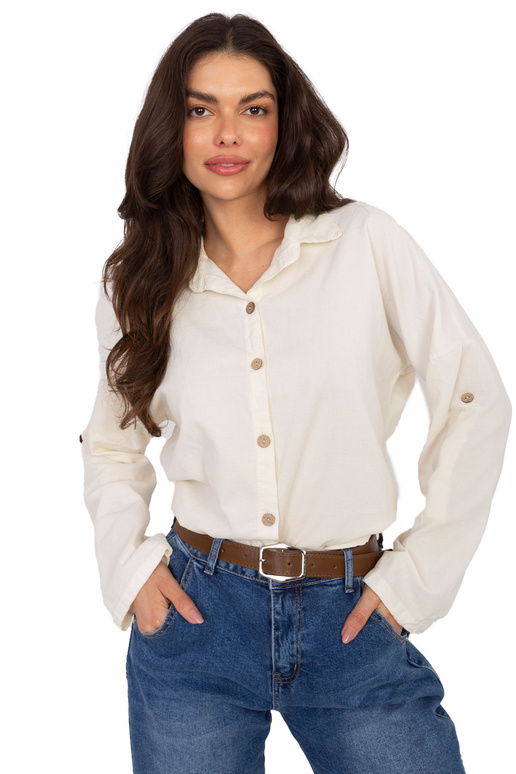 Marškiniai IT šviesiai smėlio spalvos