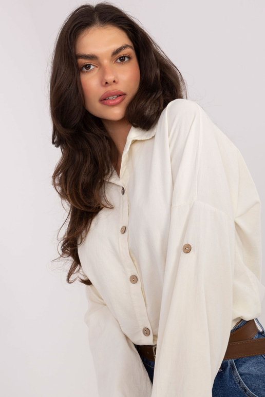 Marškiniai IT šviesiai smėlio spalvos