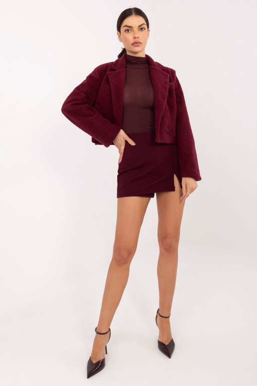 Marškinėliai IT BZ bordo spalvos