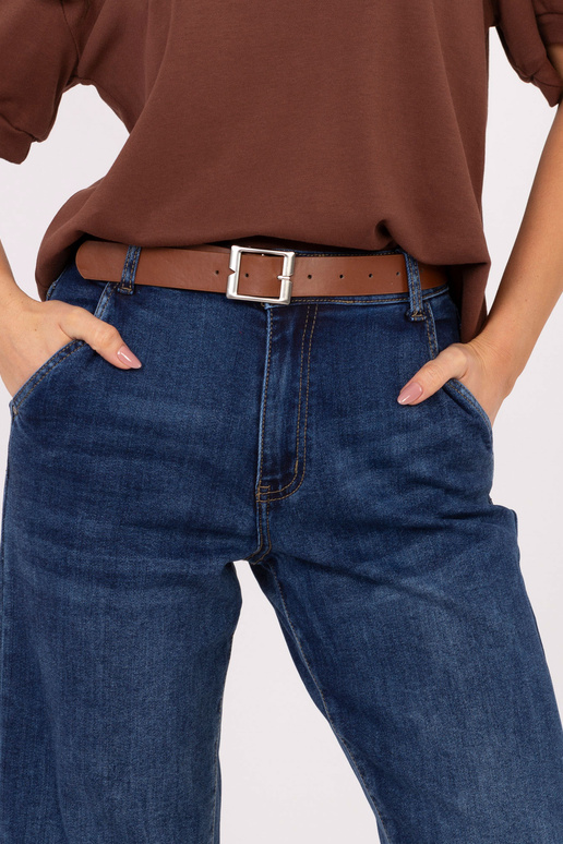 Džinsinės kelnės tamsiai mėlynos spalvos