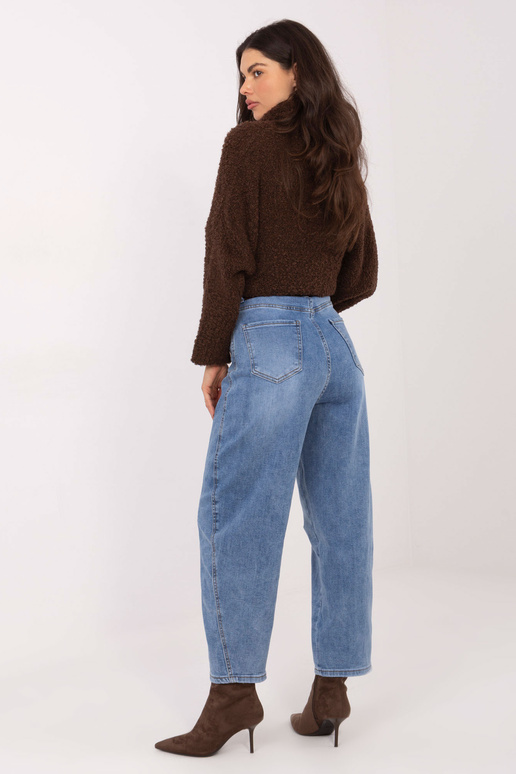 Džinsinės kelnės mėlynos spalvos