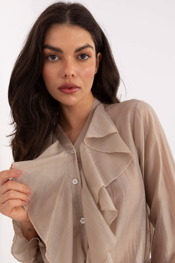 Marškiniai IT smėlio spalvos