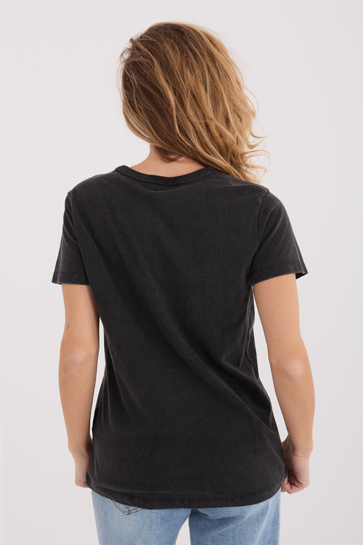 Marškinėliai grafitinių spalvų