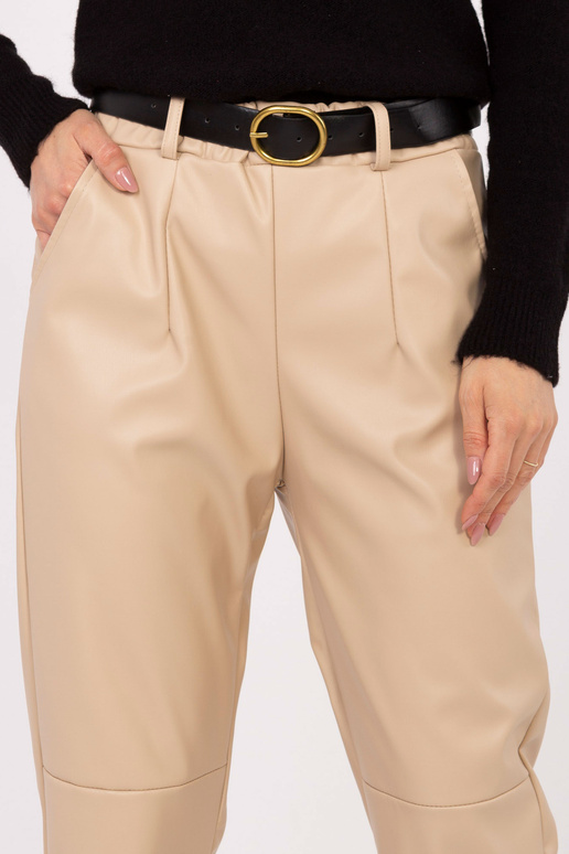 Kelnės IT SP šviesios kamelijos spalvos