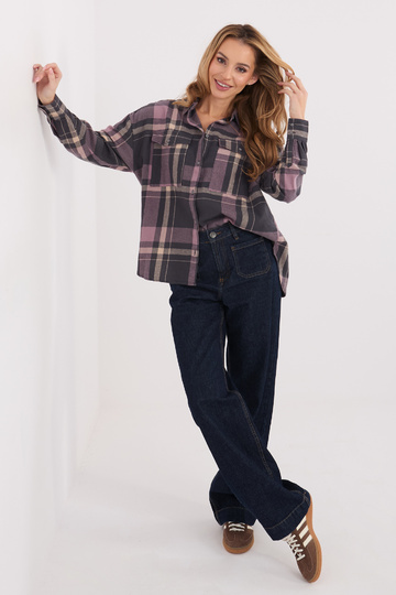 Marškiniai pilkai rožiniai 2