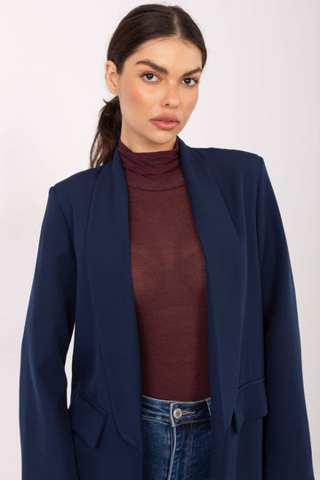 Švarkas tamsiai mėlynas