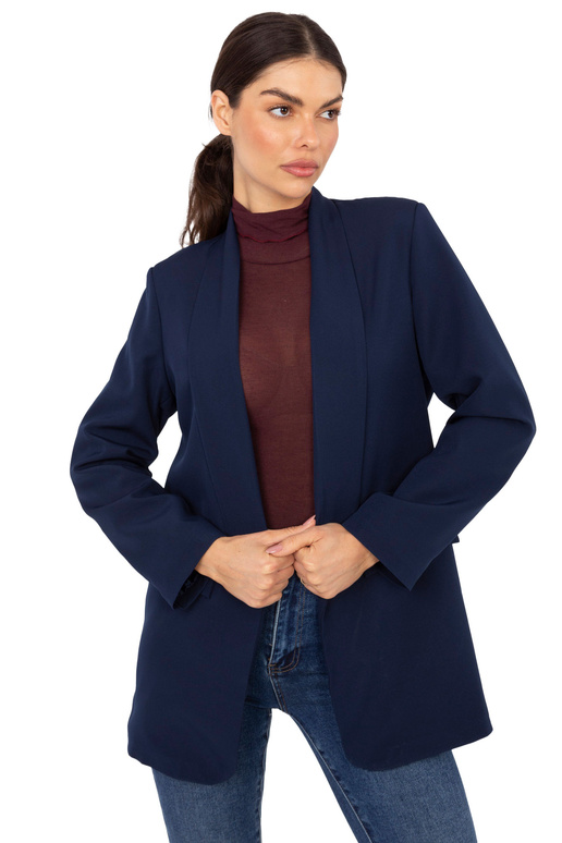 Švarkas tamsiai mėlynas