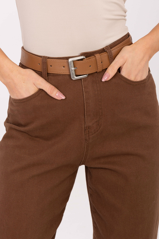 Džinsinės kelnės rudos spalvos