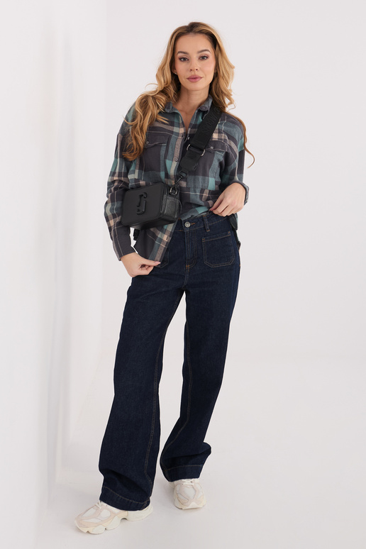 Marškiniai pilkai mėlyni