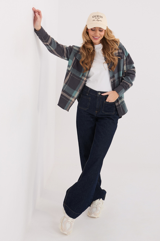 Marškiniai pilkai mėlyni