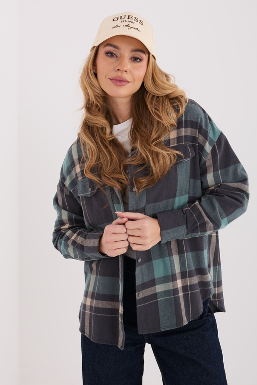 Marškiniai pilkai mėlyni