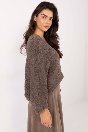 Megztinis tamsiai smėlio...