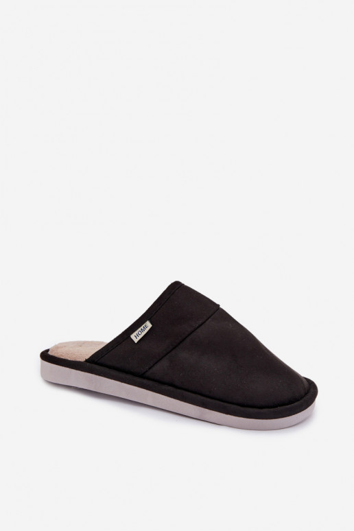 Šlepetės  Juodos spalvos Selomir