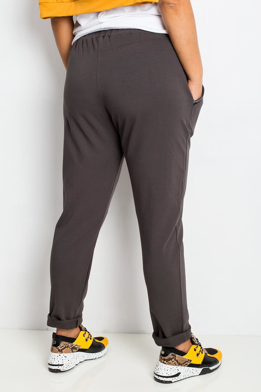 Sportinės kelnės tamsiai chaki spalvos