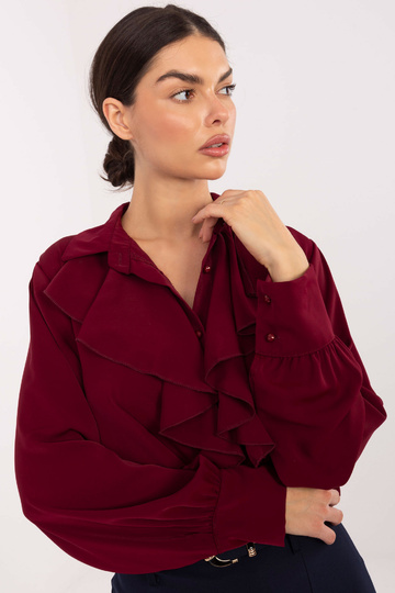 IT marškiniai bordo spalvos 2