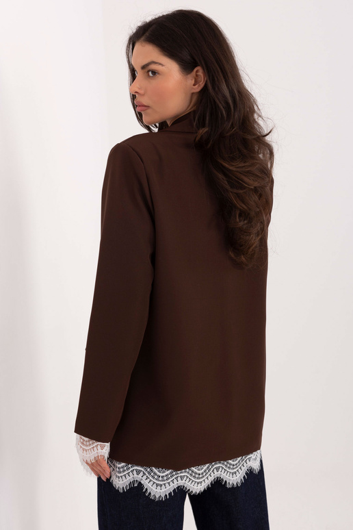 Švarkas IT tamsiai rudas