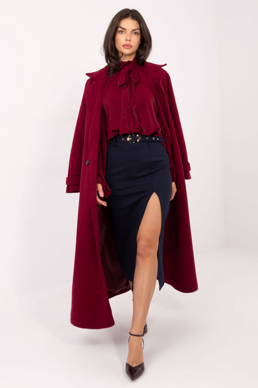 Sijonas IT SD FL7393 tamsiai mėlynas