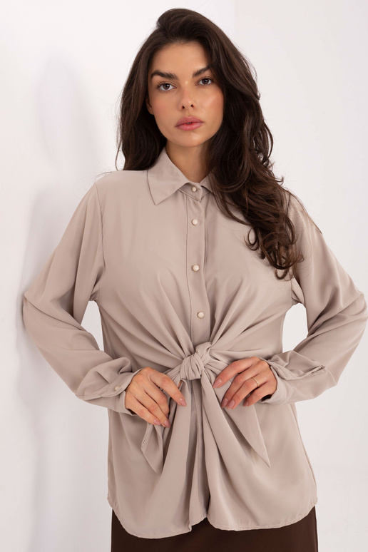 Marškiniai IT smėlio spalvos