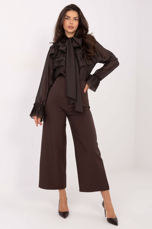 Marškiniai IT tamsiai rudi