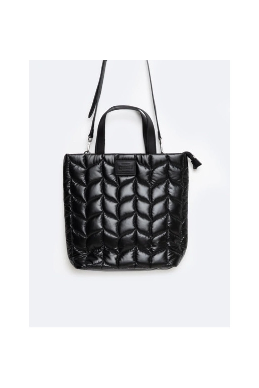 Dygsniuota pirkėjų rankinė Big Star OO574001 juoda
