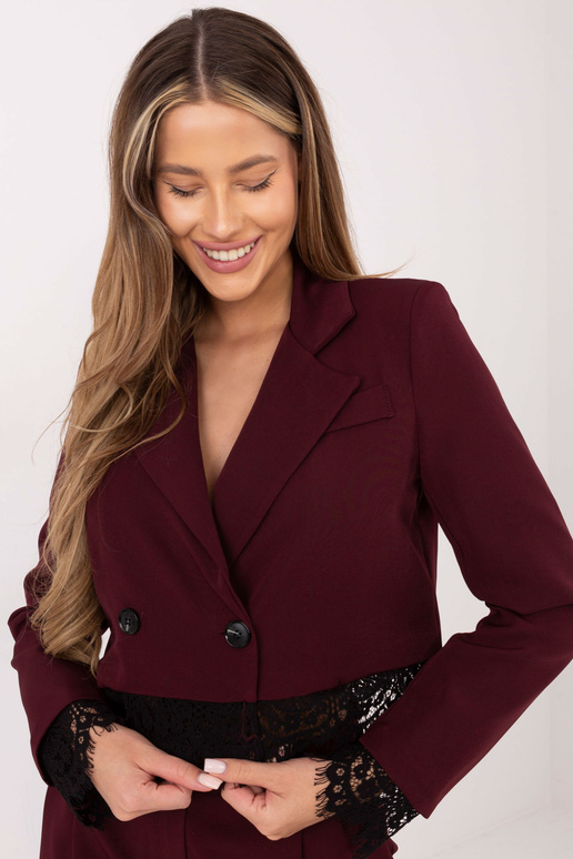 Švarkas IT MA FL bordo