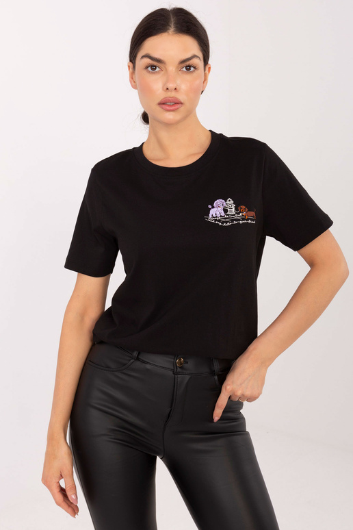 Marškinėliai juodi