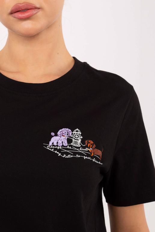 Marškinėliai juodi