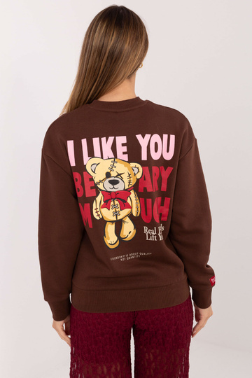 Bluza tamsiai ruda 2