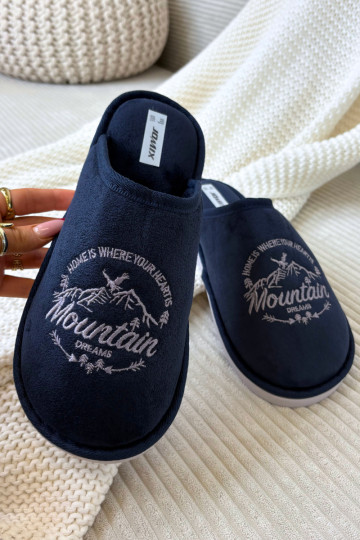  Šlepetės tamsiai mėlynos spalvos Tiranne 2