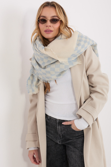 Šalikas AT SZ šviesiai mėlynas