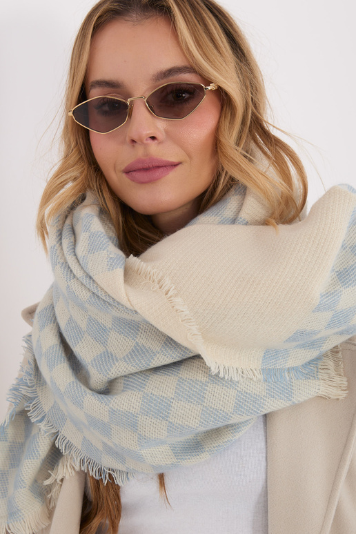 Šalikas AT SZ šviesiai mėlynas