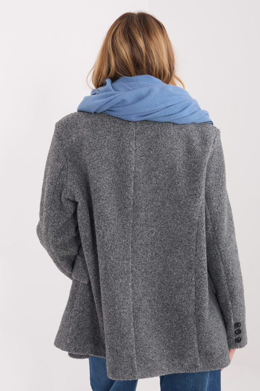 Šalikas pilkai mėlynas