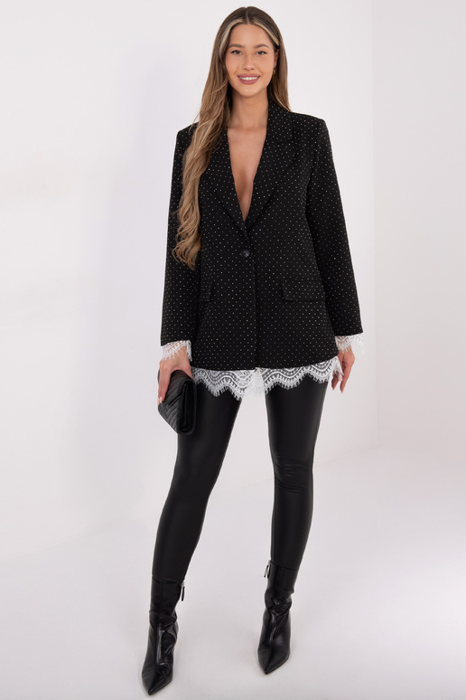 Vyriškas IT švarkas juodai sidabrinis