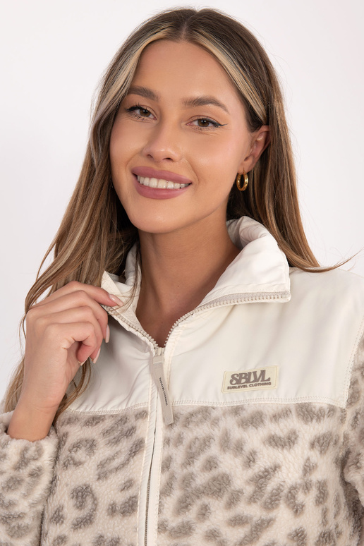 Megztinis D20010M02791A1 smėlio spalvos