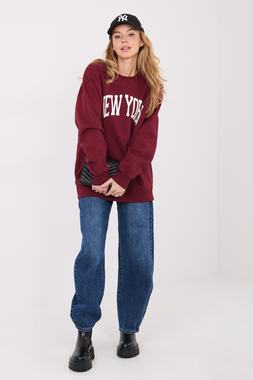 Bordo spalvos bliuzonas WT BL