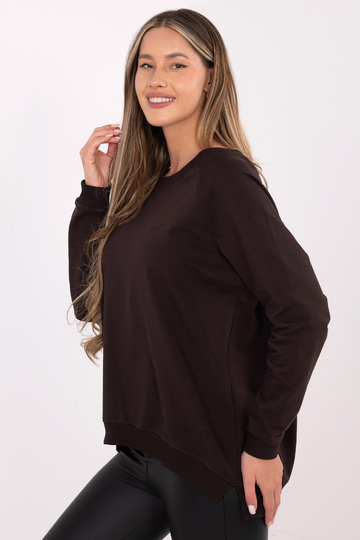 Džemperis RV tamsiai rudas 2