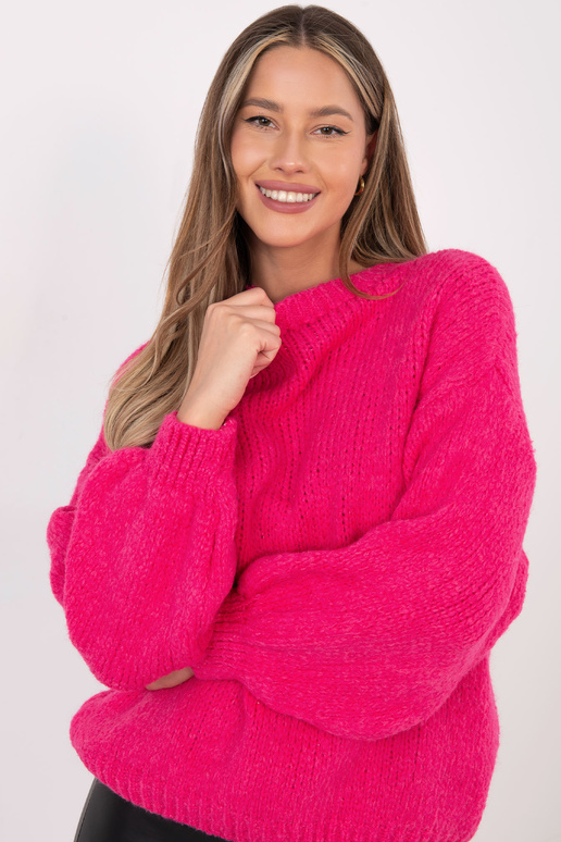 Megztinis fuksijos spalvos