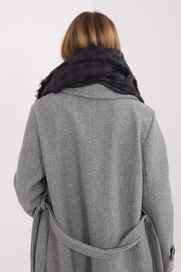 Šalikas tamsiai pilkas 2