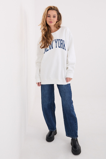 Bluza WT mėlyna ecru