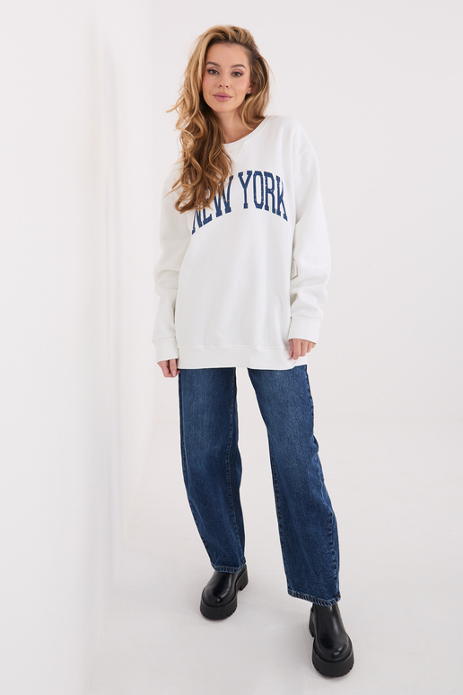 Bluza WT mėlyna ecru