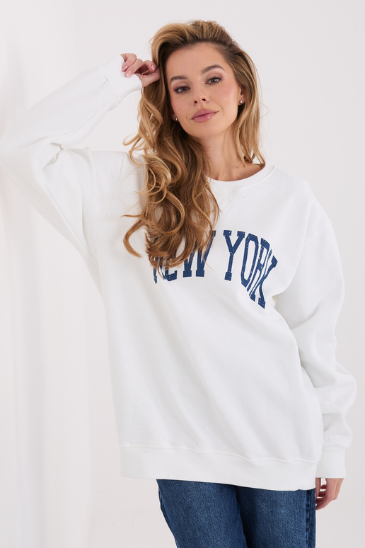 Bluza WT mėlyna ecru
