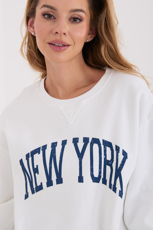 Bluza WT mėlyna ecru