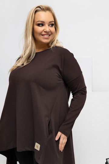 Tunika tamsiai ruda
