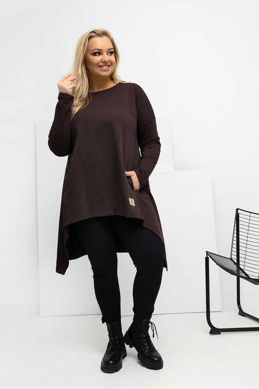 Tunika tamsiai ruda