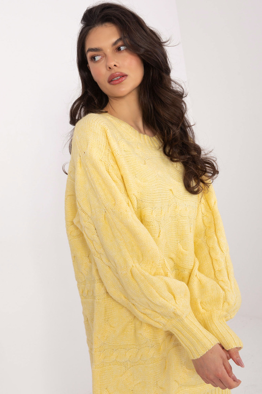 Megztinis AT šviesiai geltonas