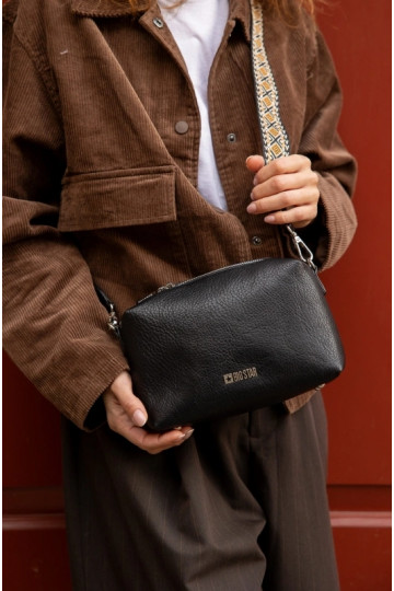 Nedidelė rankinė su dekoruotais kulnais Big Star OO574091 juoda